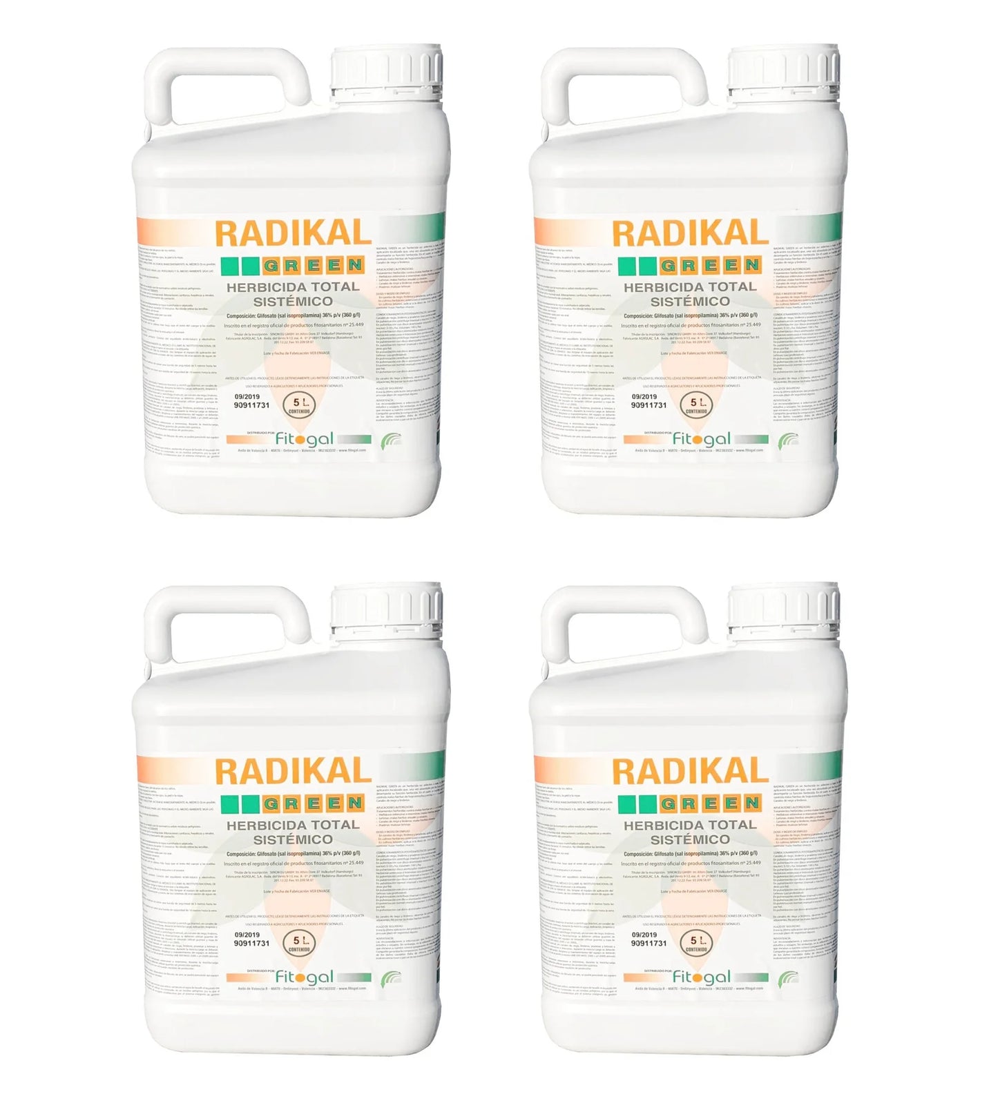Radikal – Désherbant herbicide 4x5L au glyphosate