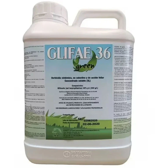 GLIFAE 5L – Désherbant professionnel au glyphosate