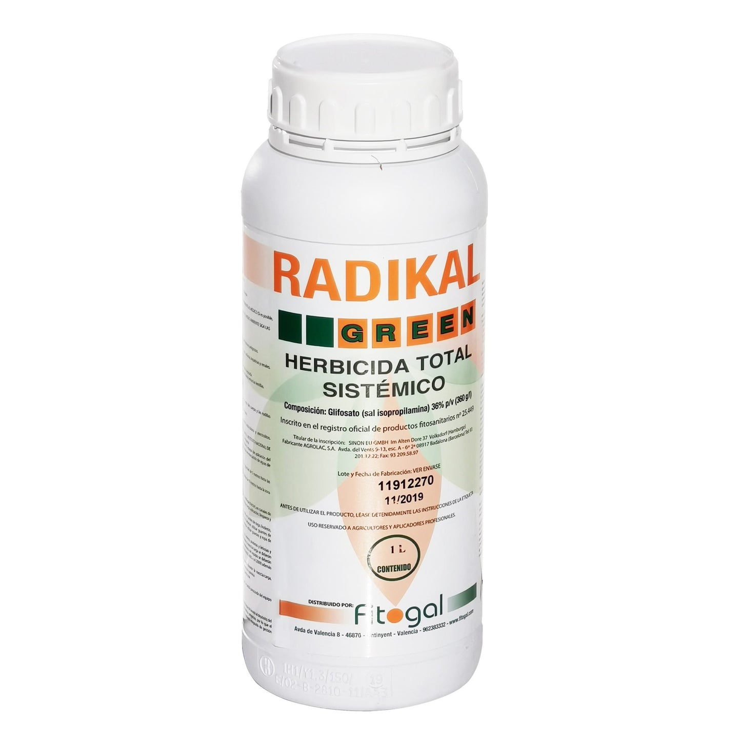 Désherbant RADIKAL Professionnel 1L – Action rapide contre les mauvaises herbes